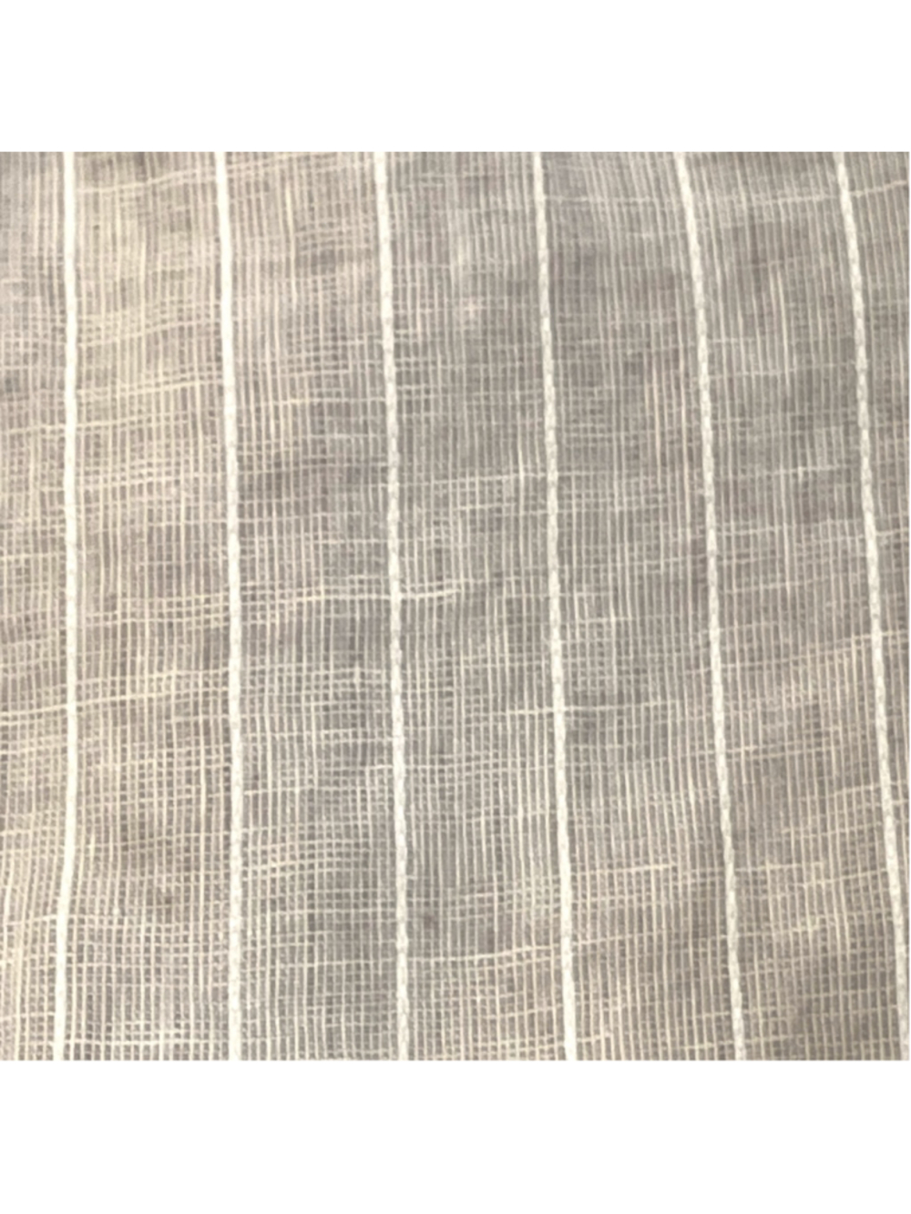 Luukaa Womens Size 10 Cropped Pants Pockets Beige Striped Linen Blend Stone - Picture 3 of 12